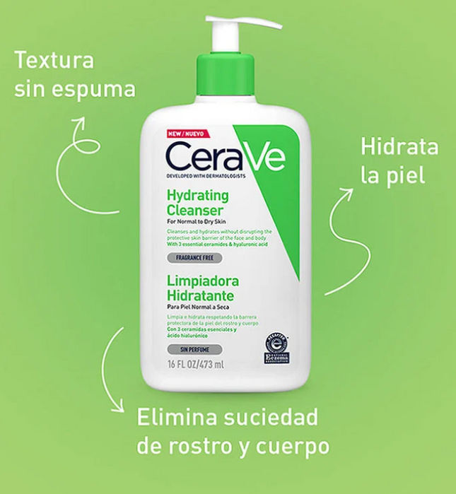 Limpiador Facial Hidratante CERAVE